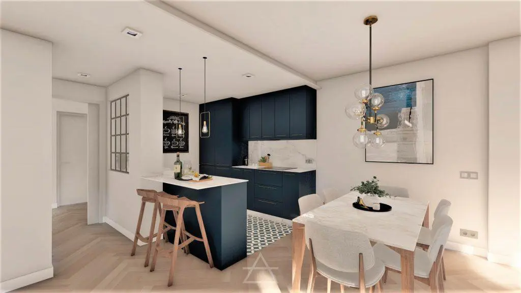 SALÓN-COCINA PISO B